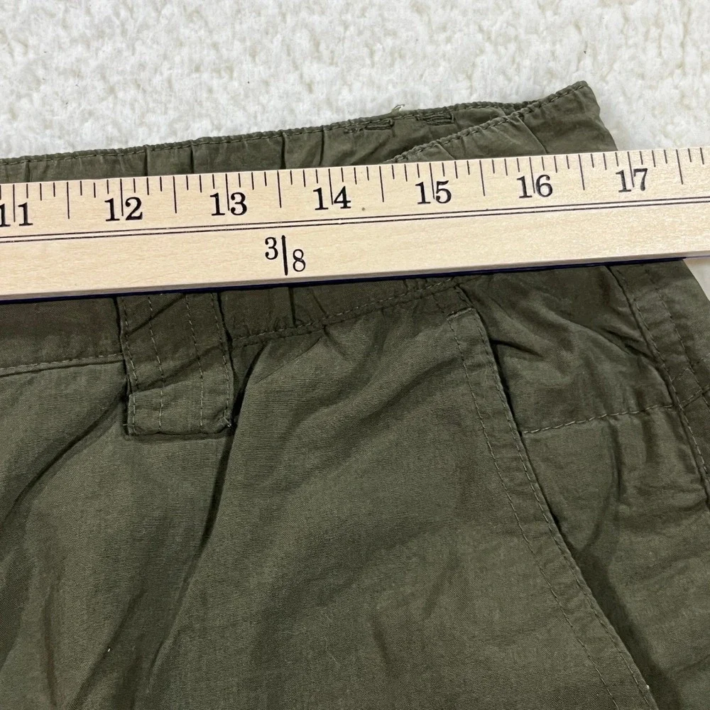 The North Face Cargo Pants Mens Medium Green Convertible Hiking Utility ANL2